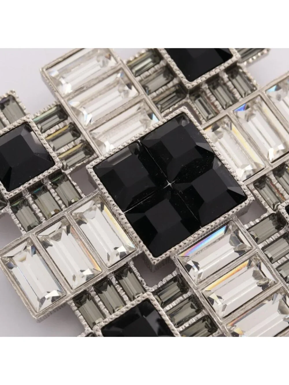 Chanel Brooch CC Logo Square Brooches